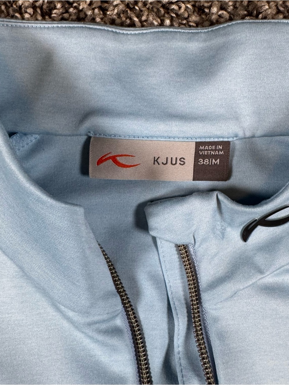 KJUS Marlene Hogs Head Ireland Jacket Women 38 M Blue Full Zip Golf Performance - Picture 4 of 9